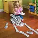 Пъзел от пяна скелет,Learning Resources,LER 3332