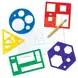 Геометрични фигури шаблони,Learning Resources,LER 5440