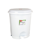 Planet Кош за отпадъци, с педал, пластмасов, 12 L, 22 L, 50 L, бял
