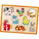 Пъзел с дръжки - Животните от Фермата от Viga toys