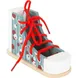 Small Foot Обувка за нанизване, дървена, 15 х 6 х 8 cm