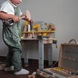 Дървена компактна работна маса "Miniwob", small foot, 11805