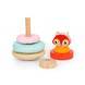 Tooky toy цветна пирамида с различни рингове Лисица