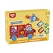 Tooky toy Магнитна книга превозни средства