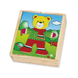Дървена играчка и пъзел - Облечи Мечо от Viga toys