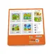 Детски плосък пъзел с дивите животни от Viga toys