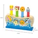 Дървена играчка с подскачащи животни от Viga toys