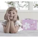 Детски козметичен комплект за разкрасяване Viga Toys – дървен комплект за грим и ролеви игри
