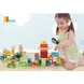 Дървен конструктор от 50 части Фермата от Viga toys