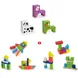 Дървен конструктор от 50 части Фермата от Viga toys