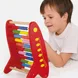Червено дървено сметало от Viga toys