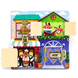 Цветна дървена дъска с ключалки от Viga toys