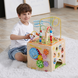 Viga toys голям дидактически куб с активности