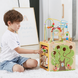 Viga toys голям дидактически куб с активности
