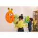 Мултифункционална играчка за стена - Гъсеница от Viga toys