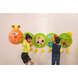Мултифункционална играчка за стена - Гъсеница от Viga toys