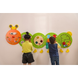 Мултифункционална играчка за стена - Гъсеница от Viga toys