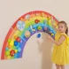 Образователна играчка за стена с актовности - Дъга