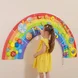 Образователна играчка за стена с актовности - Дъга