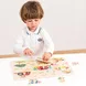 Дървен пъзел Голямата ферма – New Classic Toys образователен пъзел с дръжки за деца