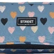 Несесер Street Compact Love, 22x5.5x10 cm, 530897, празен