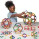 Конструктор Polydron (малък размер) - Геометрични фигури, рамки (280 части)