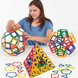 Конструктор Polydron (малък размер) - Геометрични фигури, рамки (280 части)