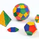 Конструктор Polydron (малък размер) - Геометрични фигури (164 части)