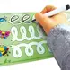 Комплект 6 карти с графични упражнения - Следвай линията!