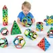 Конструктор Polydron (малък размер, магнитен) - Математически форми (224 части)