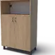 Шкаф с две врати и ниша
