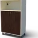Шкаф с две врати и ниша