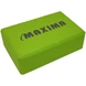 Йога блок MAXIMA, 23х15х8 см, Изработен от EVA, Светлозелен