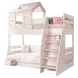PINK HOUSE ДЕТСКО ДВУЕТАЖНО ЛЕГЛО - ДЕСЕН - 2186