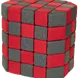 JollyHeap BASIC Магнитни кубчета 1222 100 бр. Червено / тъмно сиво