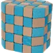JollyHeap BASIC Магнитни кубчета 1423 100 бр. Светло кафяво / тюркоаз
