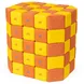 JollyHeap BASIC Магнитни кубчета 1625 100 бр. Жълто/оранжево