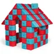 JollyHeap JOY Магнитни кубчета 1223 150 бр. Червено / тюркоазено