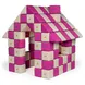 JollyHeap JOY Магнитни кубчета 1321 150 бр. сиво/виолетово