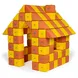 JollyHeap JOY Магнитни кубчета 1625 150 бр. Жълто/оранжево