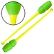 Бухалки за художествена гимнастика MAXIMA, 45.5 см, 150 г, С гумирана глава, Съединяващи се