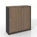 Офис Библиотека – 2 врати плъзг. – 120 x 40 х 124 см
