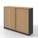 Офис Библиотека – 2 врати плъзг. – 162 x 40 х 124 см