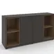 Офис Библиотека Класик – 4 рафта, 2 врати – 160 х 40 х 80 см