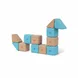 JollyHeap Pixi Магнитни кубчета  1125 12 бр. Зелено / оранжево