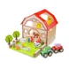 Дървена ферма с животни от New classic toys