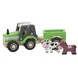Трактор с ремарке и животните от фермата от New Classic Toys 