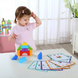 Дървена играчка с геометрични блокчета от Tooky Toy
