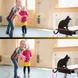 Игра с цветни рингове - Черно коте