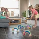 Детския крикет Дъга - дървена игра от BS toys